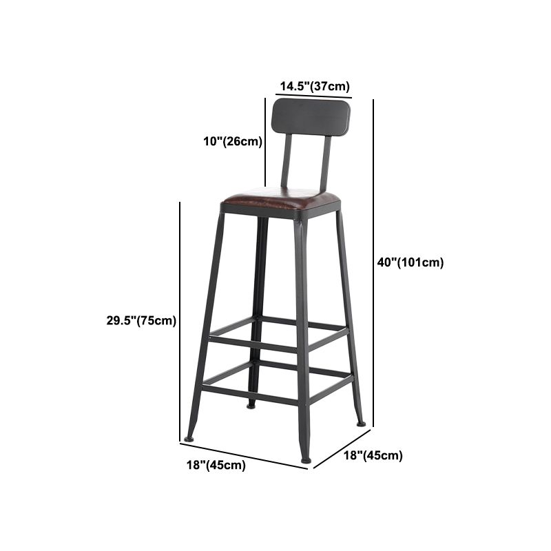 Industrial Footrest Table and Stool Set 1/2/9 Pieces Coffee Shop Bar Table Set
