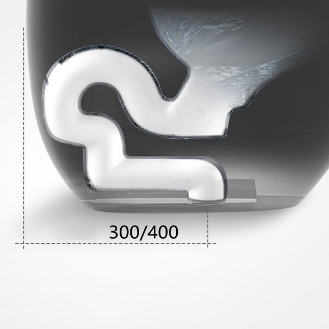 Contemporary One Piece Toilet Bowl Floor Mounted Urine Toilet for Bathroom