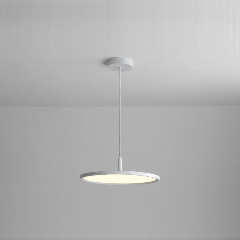 Dining Room One Head Pendant Light Metal LED Simple Ceiling Pendant Lamp