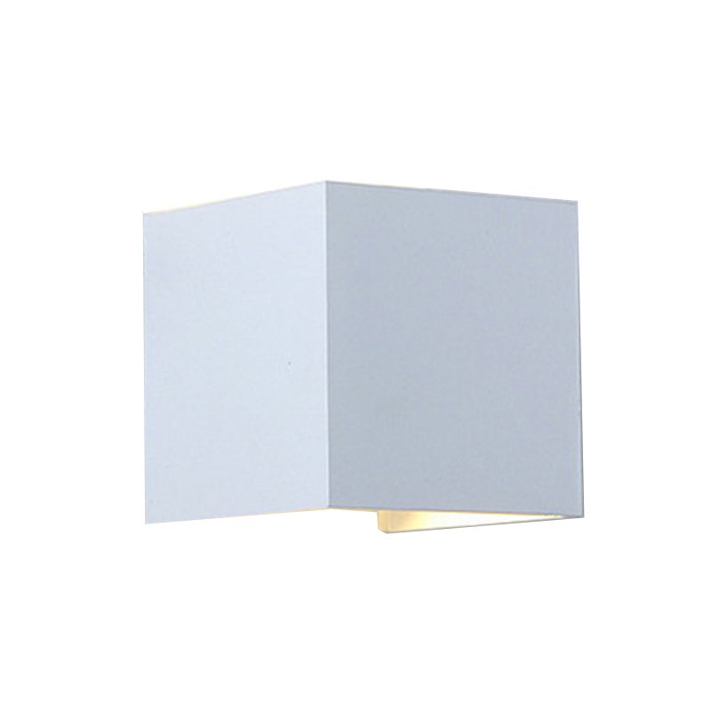 Metal Square Wall Light Sconce Simplicity Wall Mounted Lamp for Bedroom