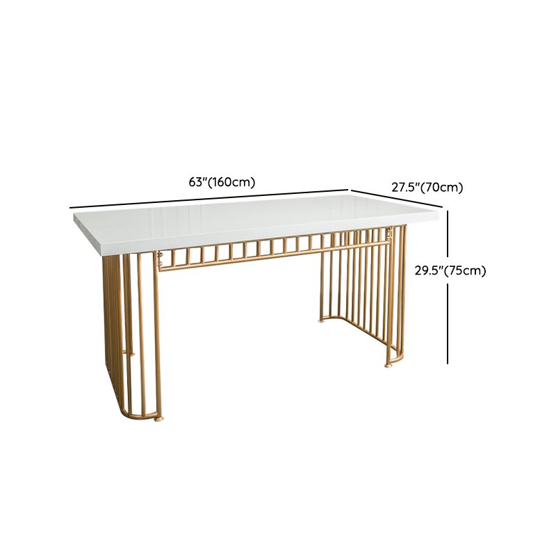 1/2/5 Pieces Modern Dinette Set White Wood Top Dining Table Set for Kitchen