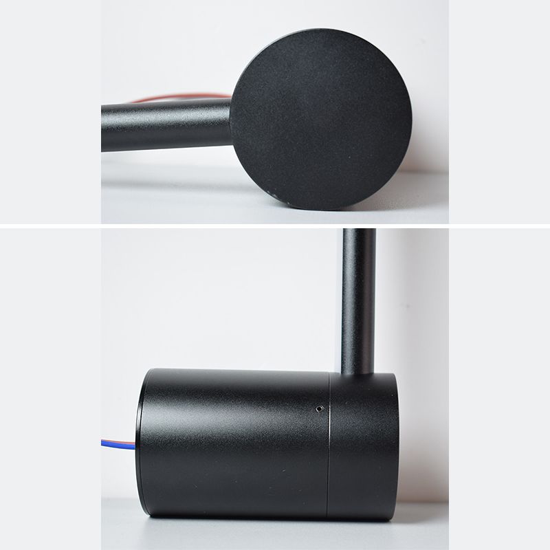 Iluminación de pared LED de aluminio Media Moder Minimalista Minimalista Luz de luz lámparas para sala de estar