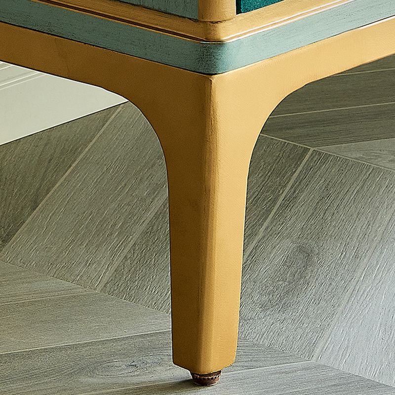 Wooden Storage Chest Dresser Contemporary Glam Dresser for Bedroom