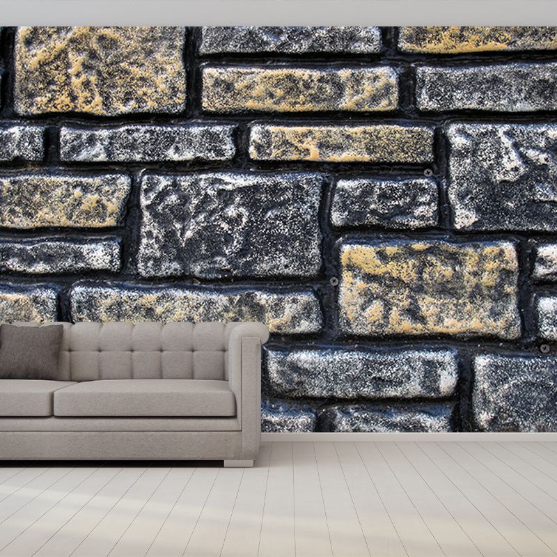 Washable Stain Resistant Mural Wallpaper Brick Wall Indoor Wall Mural