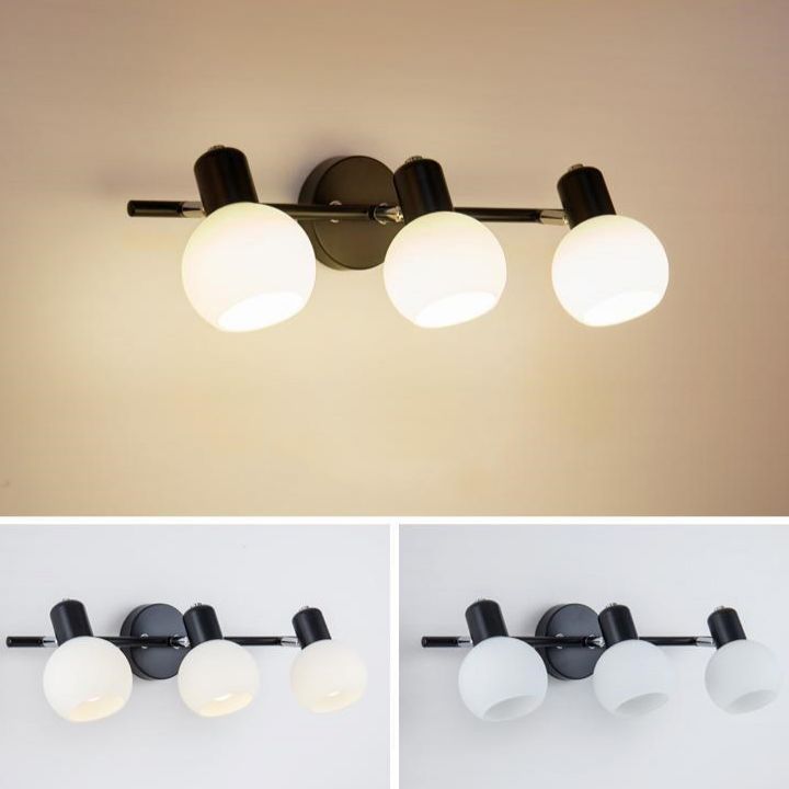 Metal Ball Shape Wall Lighting Fixture Simple Wall Sconce Light Fixture
