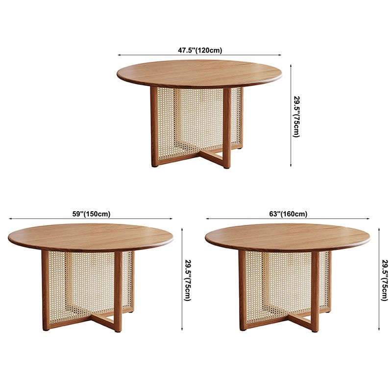 Table à manger en bois massif simplicité table de restauration pour salle à manger