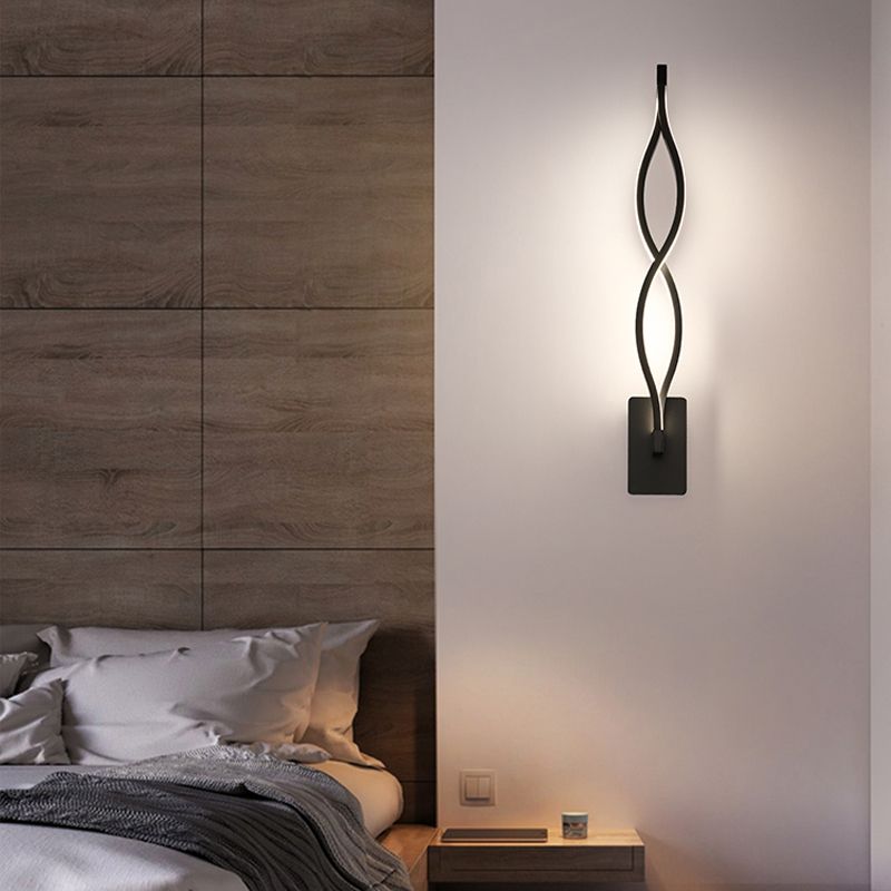 Luz de pared de la sala de estar Minimalismo moderno LED 2 Ligera de montaje de pared