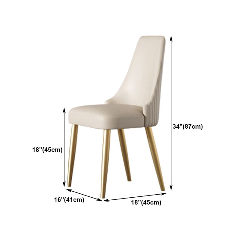 1/2/4/7 Pcs White Dining Table Set with Sintered Stone Top Table Furniture Set
