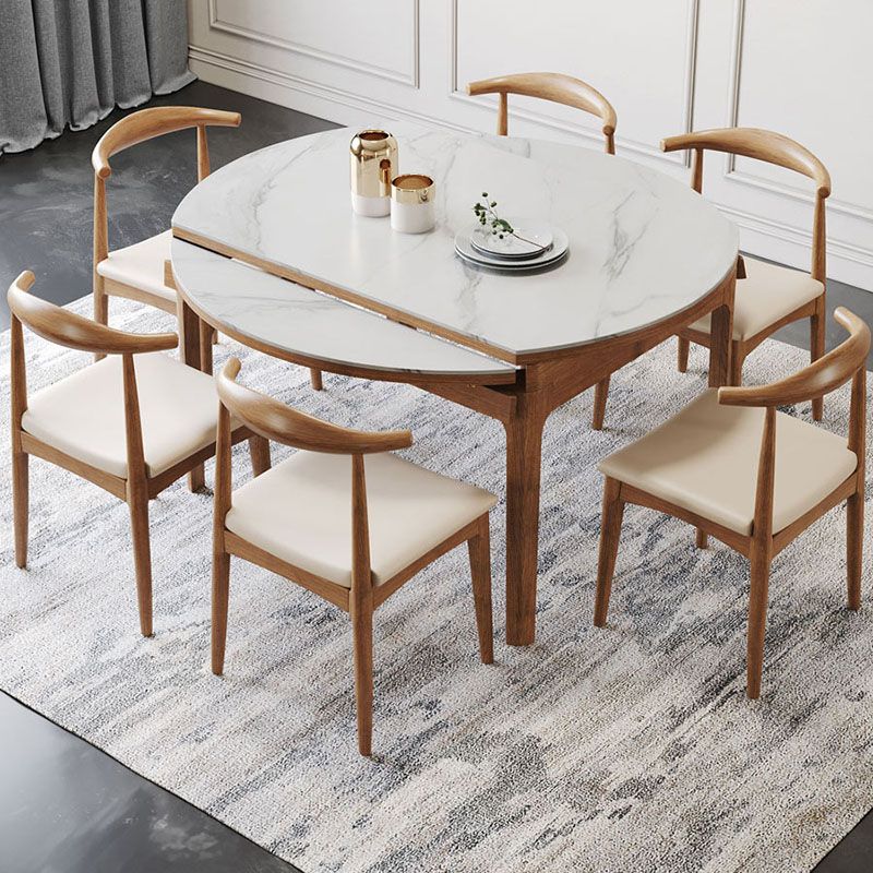 Silla lateral con respaldo abierto de diseño industrial para cocina, silla lateral de comedor de madera
