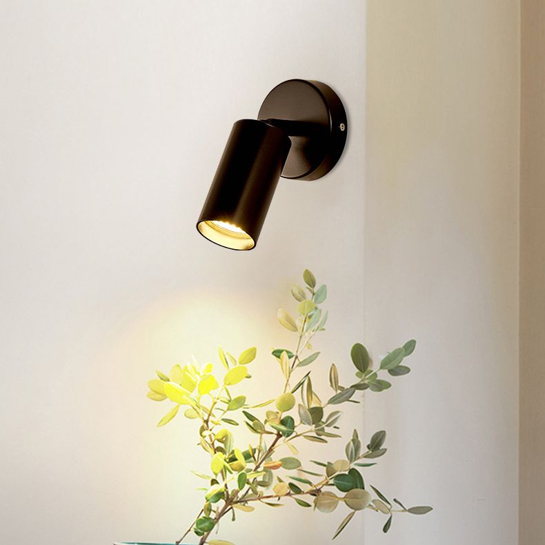 Cylinder Wall Light Sconce Nordic Luxury Style 1 Light Sconces