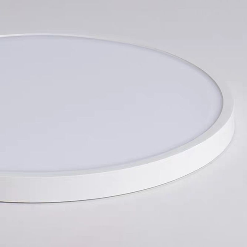 Round Flush Mount Light Modern Minimalist Flush Mount Ceiling Lamp for Living Room