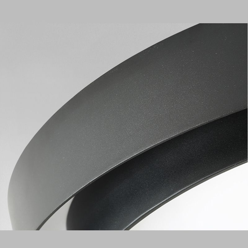 Ronde inbouw plafondlamp Moderne stijl LED metalen plafondlamp