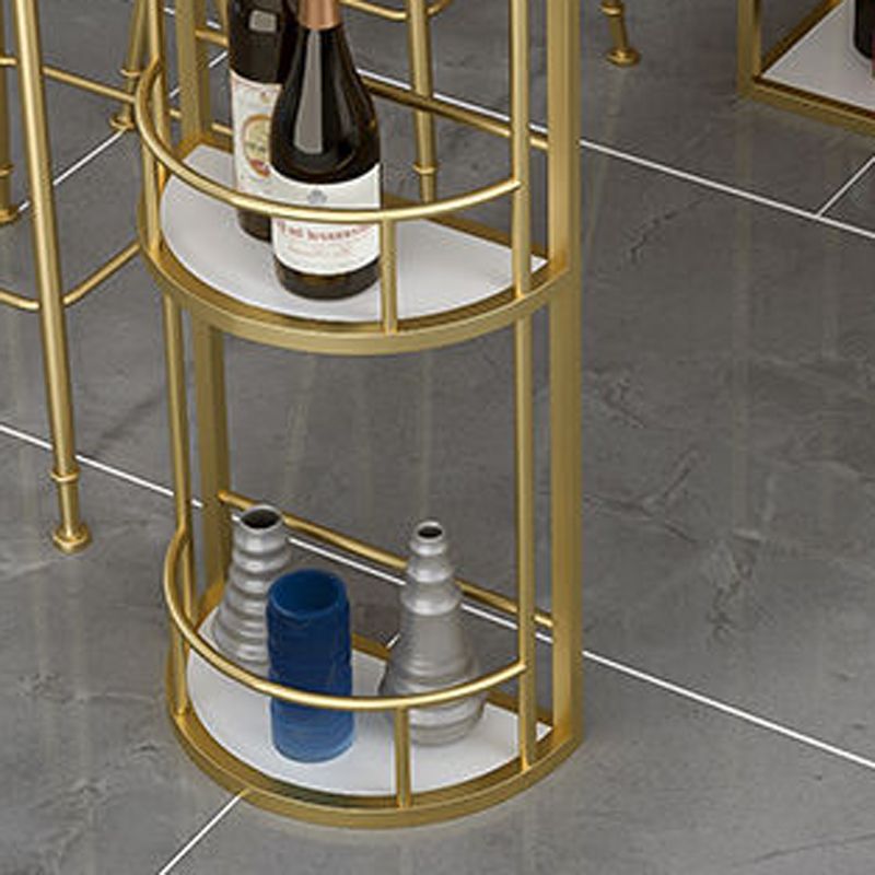 Glam Style 1/2/3 Pieces Bar Table Set Rectangle Bar Table with High Stools for Home