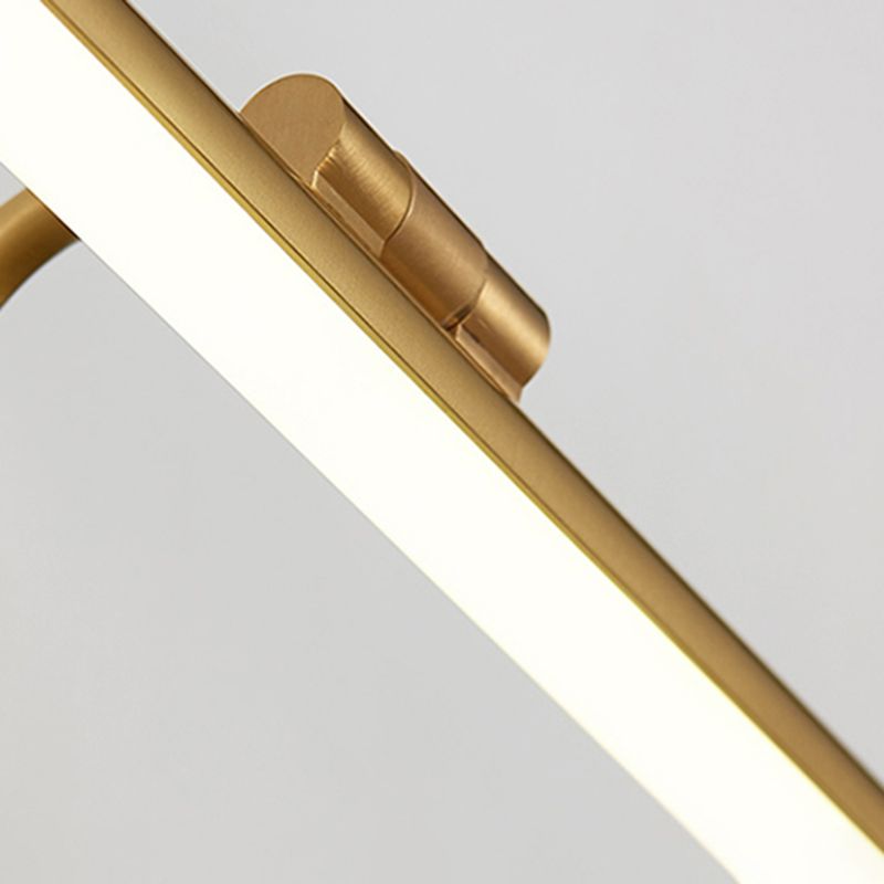 LED Simple Makeup Mirror Light Modern Bagni bagno Specchio a specchio Fronte lampada
