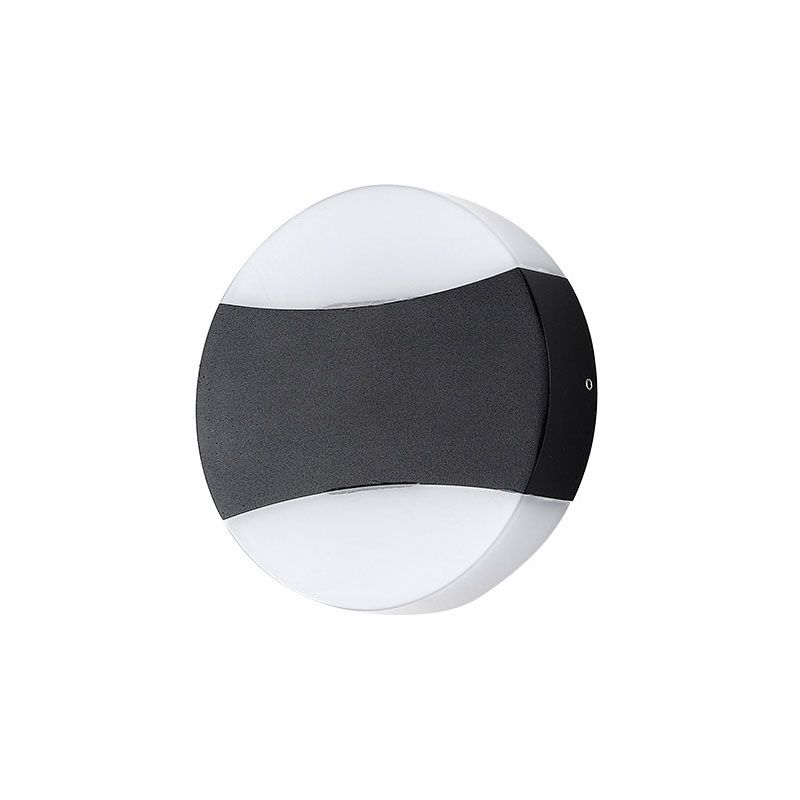 Geometrical LED Wall Lighting Contemporary Aluminum Black Sconce Light Fixture for Patio