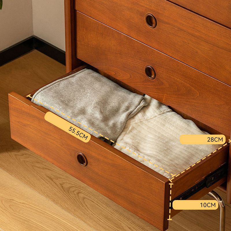 Modern Storage Chest Solid Wood Storage Chest Dresser with Drawers