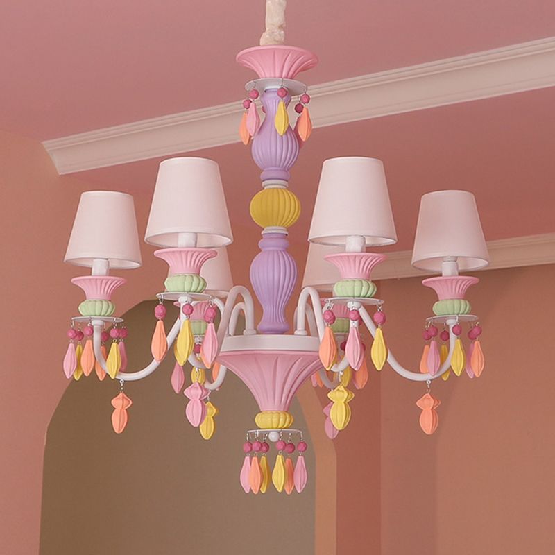 Modern Sputnik Ceiling Pendant Light Crystal Hanging Pendant Light for Children's Room