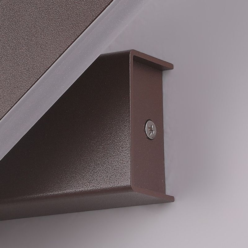 Modern Wall Mount Light 1-Light LED Rotatable Wall Light with Acrylic Shade for Bedside