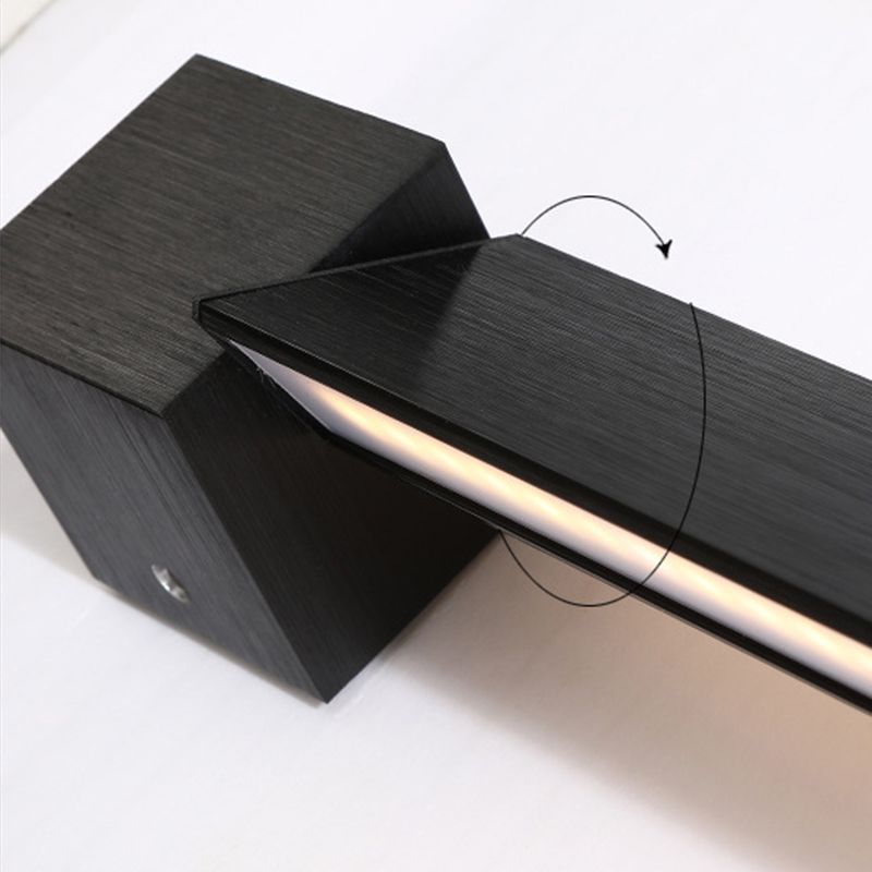 Moderno stile minimalista di vanità lineare luci di vanità in metallo illuminazione per bagno per bagno