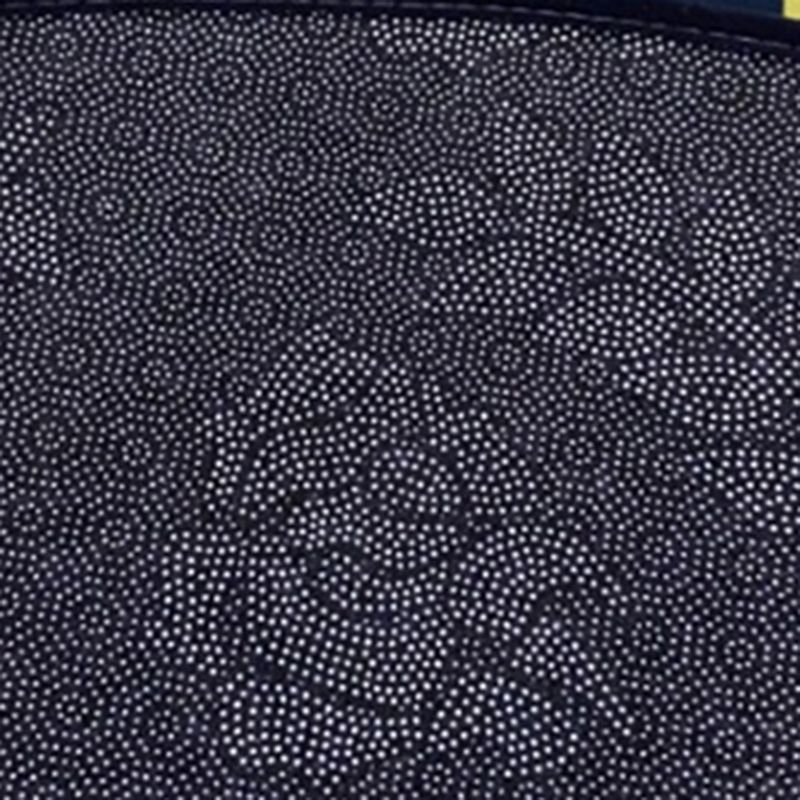 Round Blue Tone Earth Print Rug Polyester Carpet Creative Stain Resistant Indoor Rug for Living Room