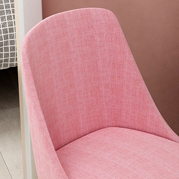 Solid Back Chair Industrial Wood Dining Kitchen Room Side Chair