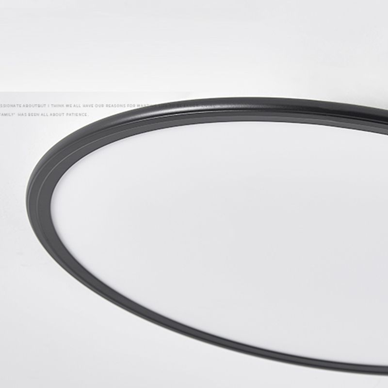 Ronde metalen LED-plafondlamp moderne stijl inbouwlamp voor eetkamer
