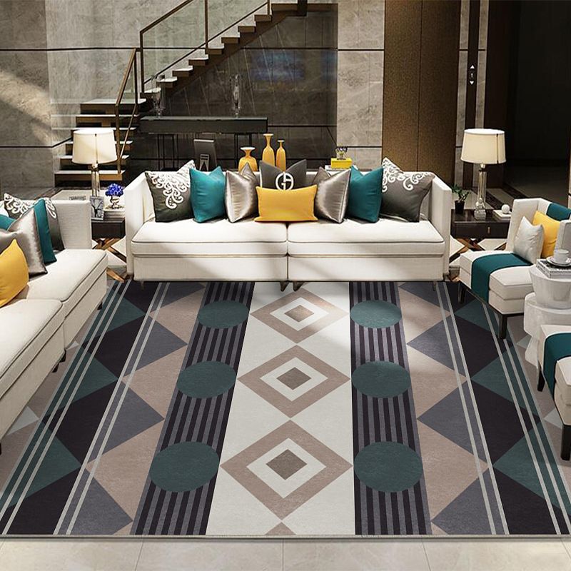 Bruine kleur knobbelt tapijt poolster modern vloerkleed vlekbestendig kleed voor woonkamer