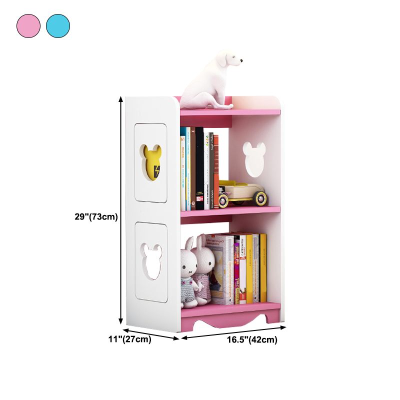 Scandinavian Style Bookshelf Engineer Wood Bookshelf for Office