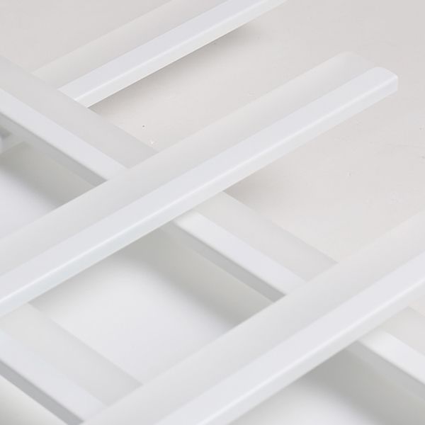 Plafonnier LED en forme de ligne, montage encastré en fer moderne pour chambre à coucher et salon