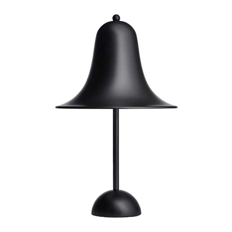 Minimalist Style Night Table Lamp Metal Hat Shape Bedroom Table Light