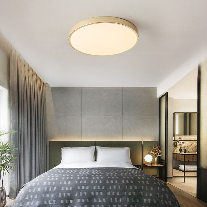 Flushmount plástico moderno llevado esfera de las luces de techo del soporte superficial