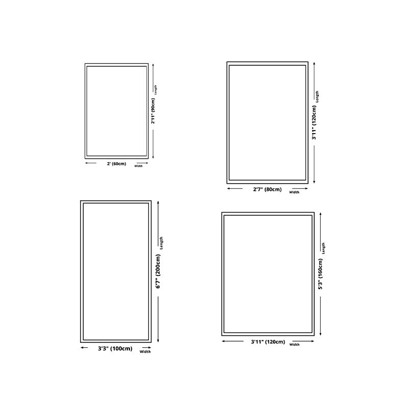 Gorgeous Washable Carpet Modern Polyester Area Rug Living Room Area Rug with Non-Slip Backing