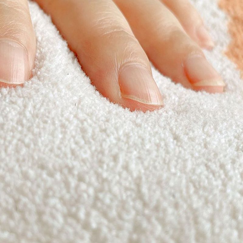Green Flower Carpet Polyester Modern Area Carpet Stain Resistant Carpet for Home Decor