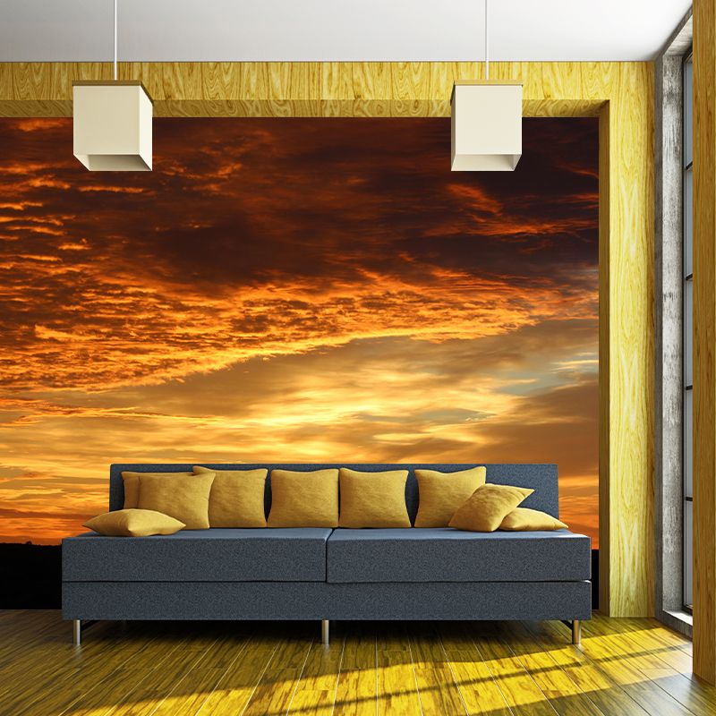Customized Beautiful Sky Mural Mildew Resistant for Bedroom Decoration
