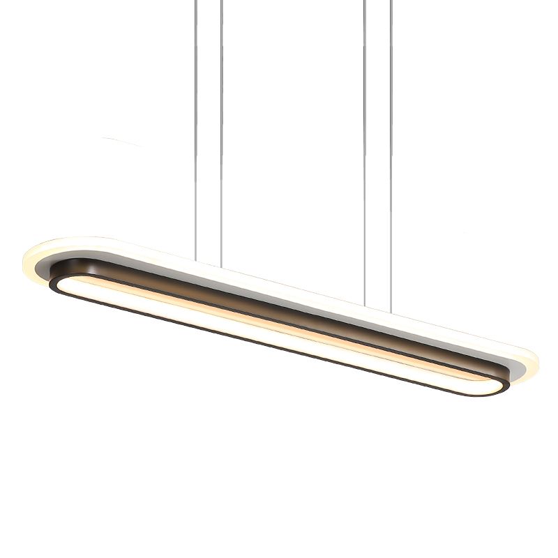 Simplicity Contemporary Island Light Geometric Lighting Fixture for Dining Room