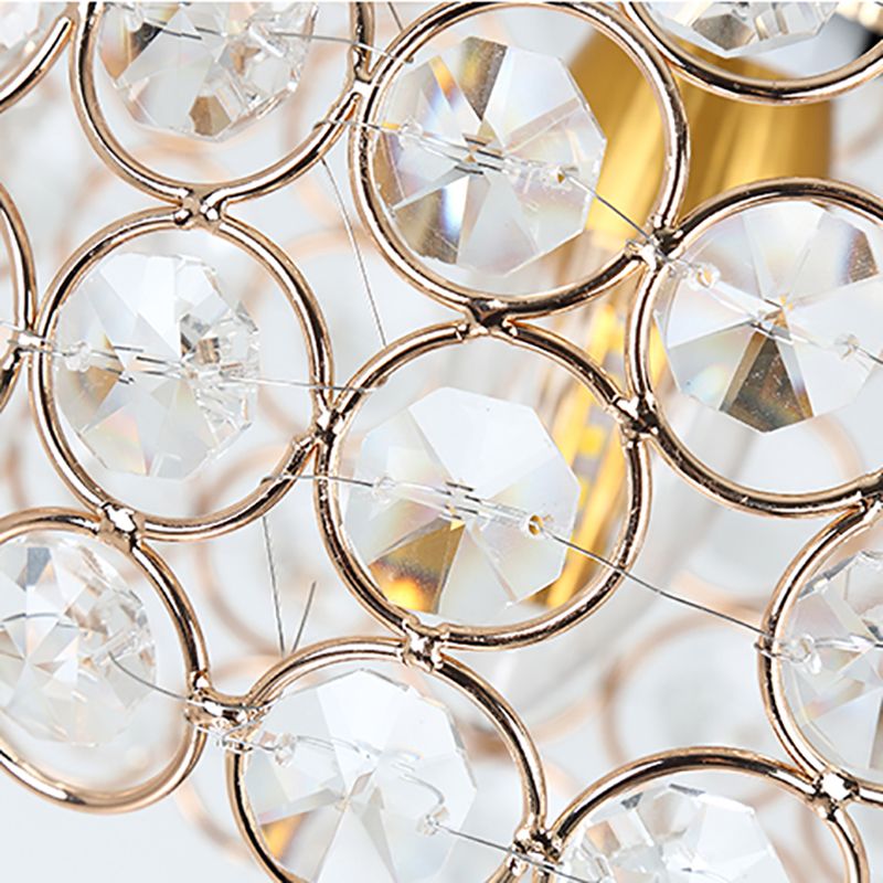 Luminaire suspendu moderniste à lampe en forme de dôme pour le couloir