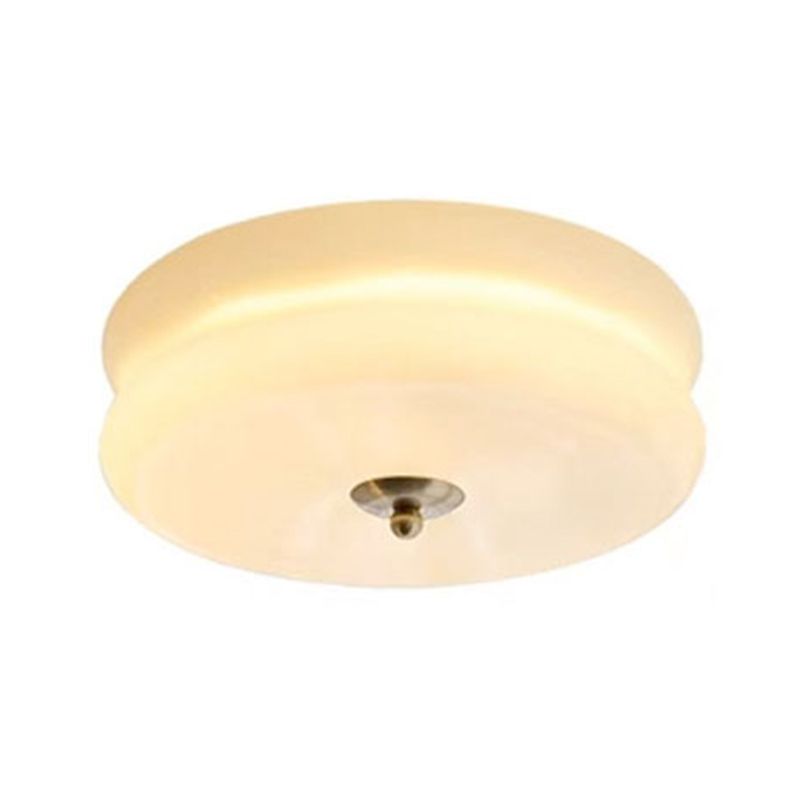 Glass Flush Ceiling Light Modern Flush Mount Ceiling Fixture for Bedroom