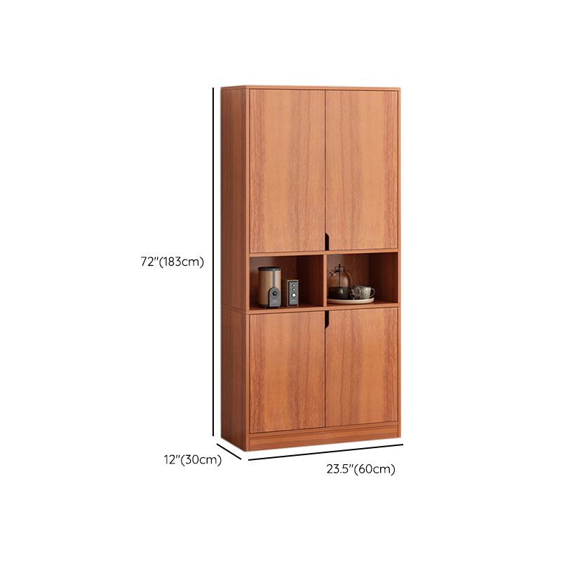 Contemporary Manufactured Wood Accent Cabinet Rectangle Accent Cabinet