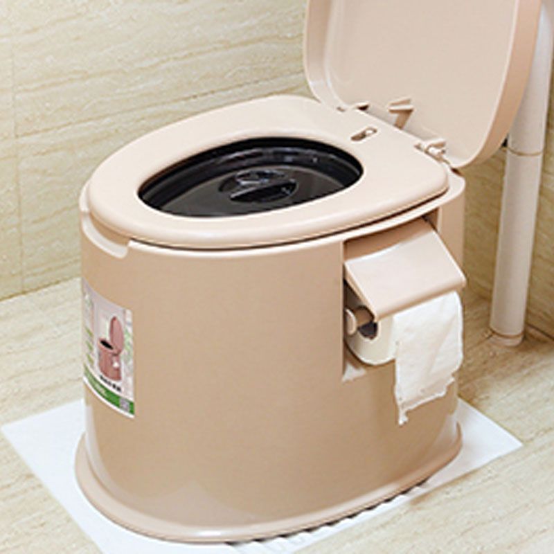 Contemporary Plastic Toilet Floor Mounted Toilet Bowl for Washroom