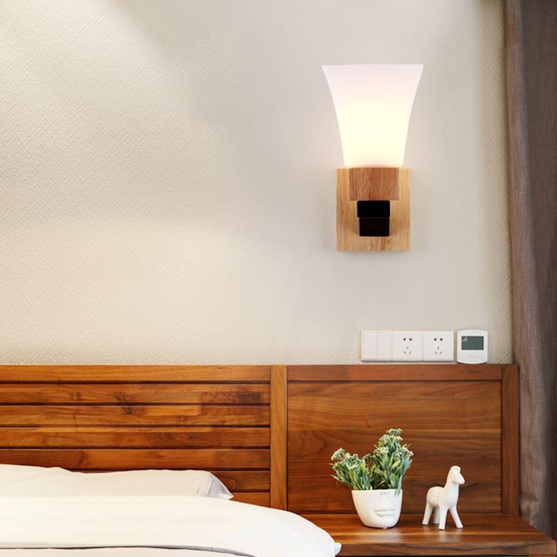 1-Light Wall Mount Light Fixture Modern Wall Mounted Lighting for Living Room