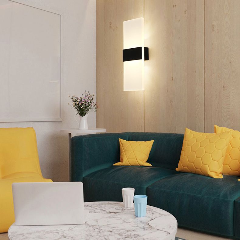Nordische moderne Wandhalterung Leichte LED -Wandleuchte Lampenvorrichtung für Schlafzimmer