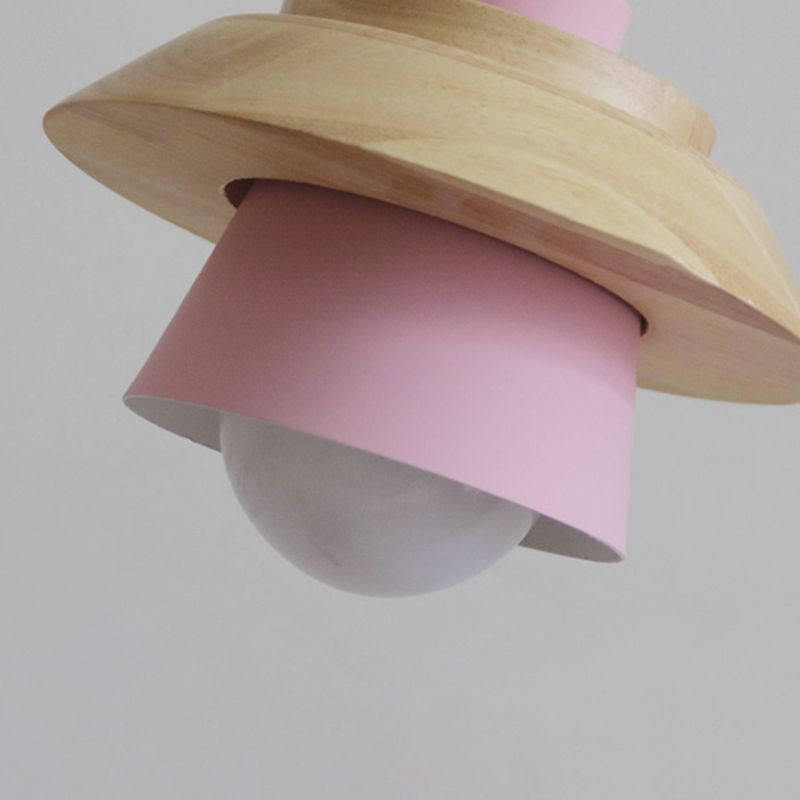 Modern Style Geometric Down Lighting Metal Multi Lights Hanging Ceiling Lights