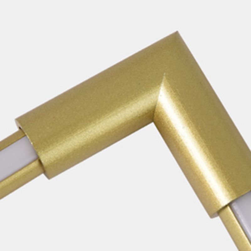 1 Light Linear Island Light Fixture Modernism Metal Island Pendant Lights for Office