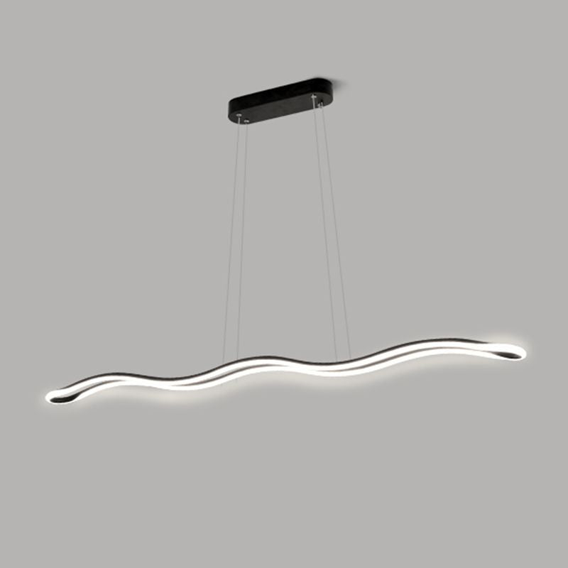 Nordische moderne LED hängende licht schmiedeeiserne Anhängerleuchte für Esszimmer