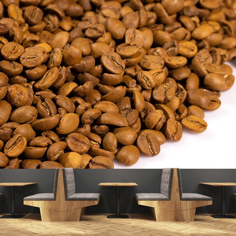 Coffee Beans Wall Murals for Coffee Shop Decoration Multiple Sizes Available