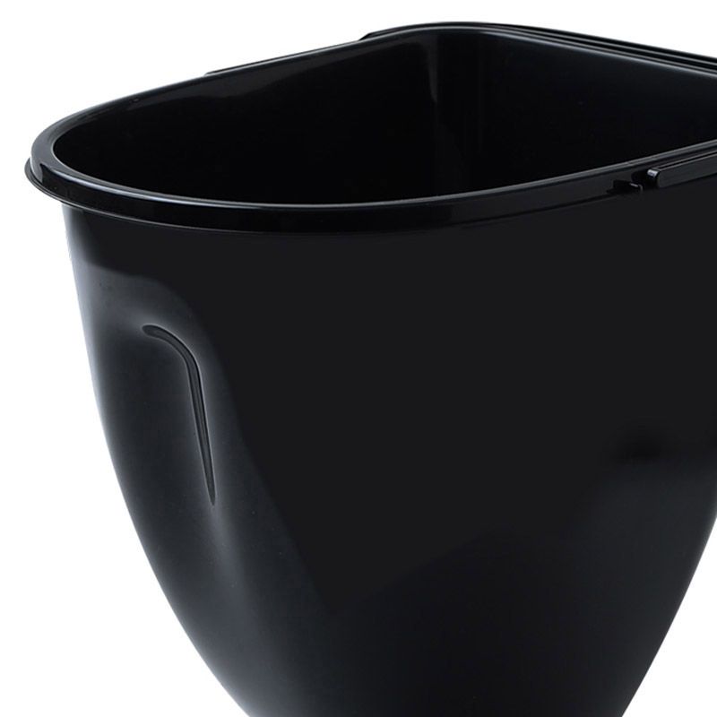 Contemporary Plastic Toilet Floor Mounted Toilet Bowl with Slow Close Seat for Washroom