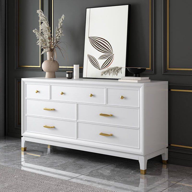 17.55-inch W Classic Glam Storage Chest Solid Wood Dresser with 5/7/9 Drawers