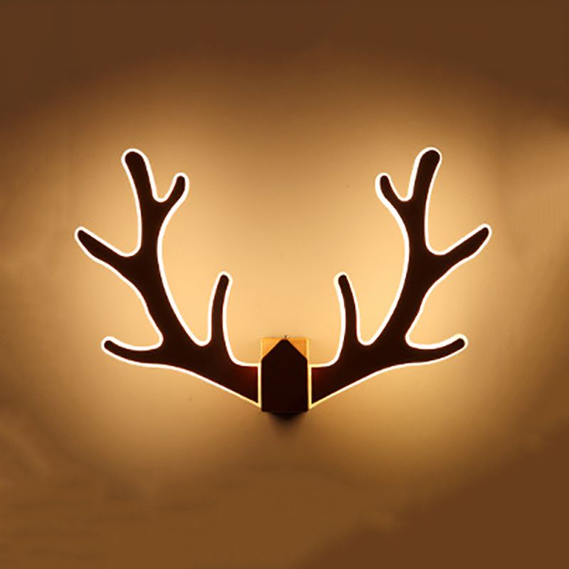 Estilo moderno de forma única Splicadores de pared de metal 2 iluminación de apliques de luz para sala de estar