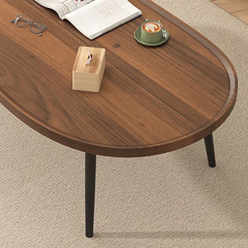 Modern Coffee or End Table Artificial Wood and Metal Coffee Table with 4 Legs