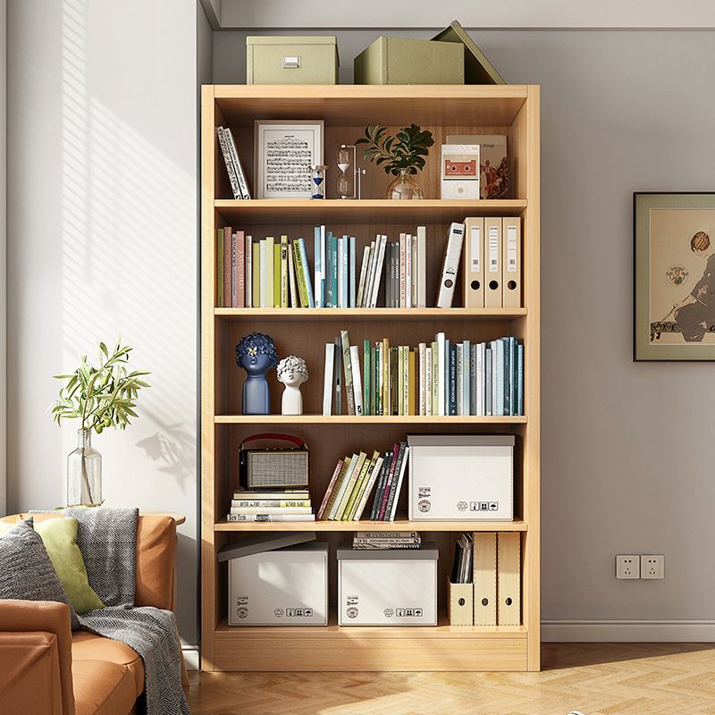 Scandinavian Shelf Bookcase Engineered Wood Bookcase for Office